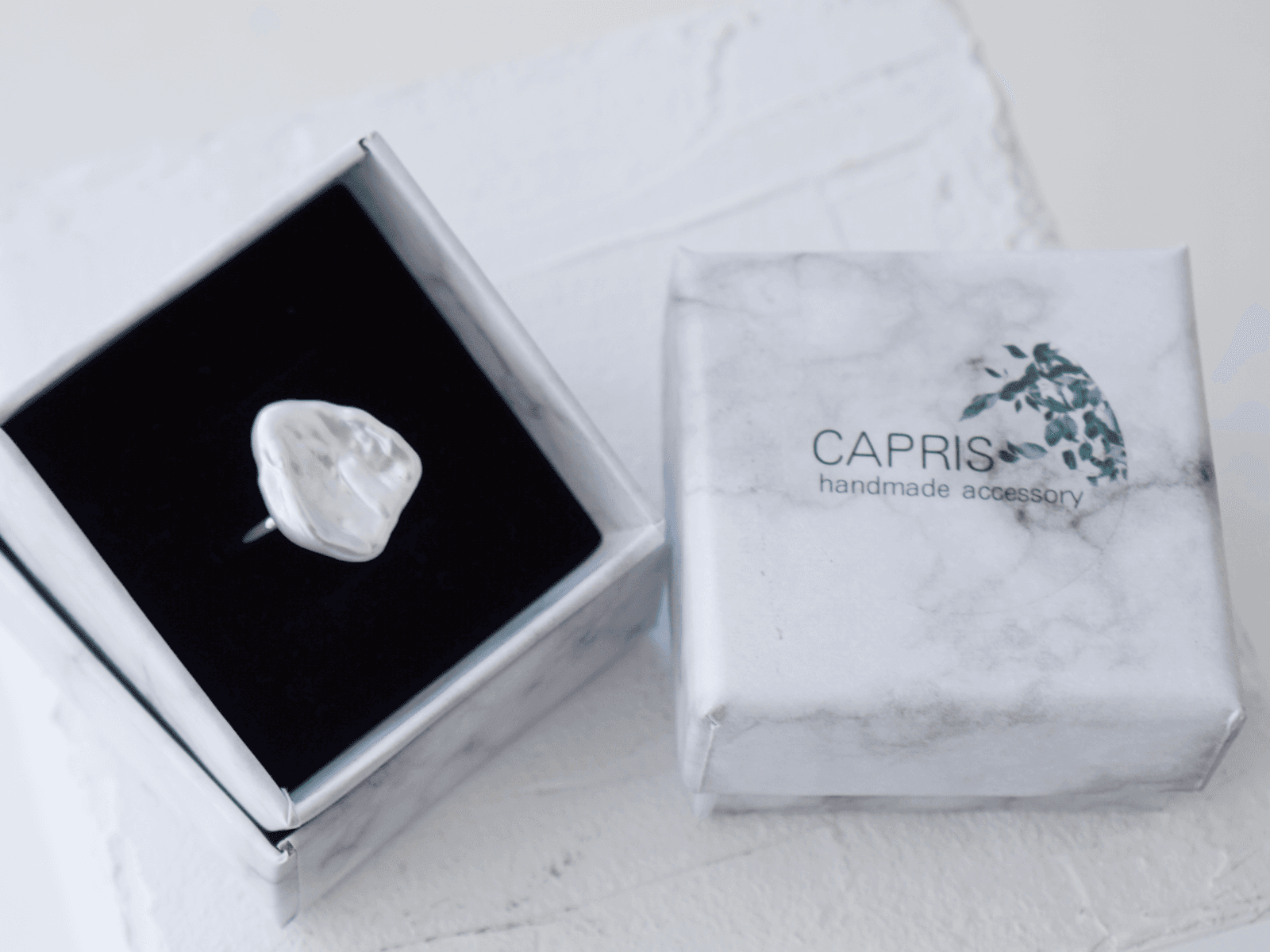 【卒入学/フォーマル】淡水バロックパールの一粒リング【1点もの】 | 8枚目