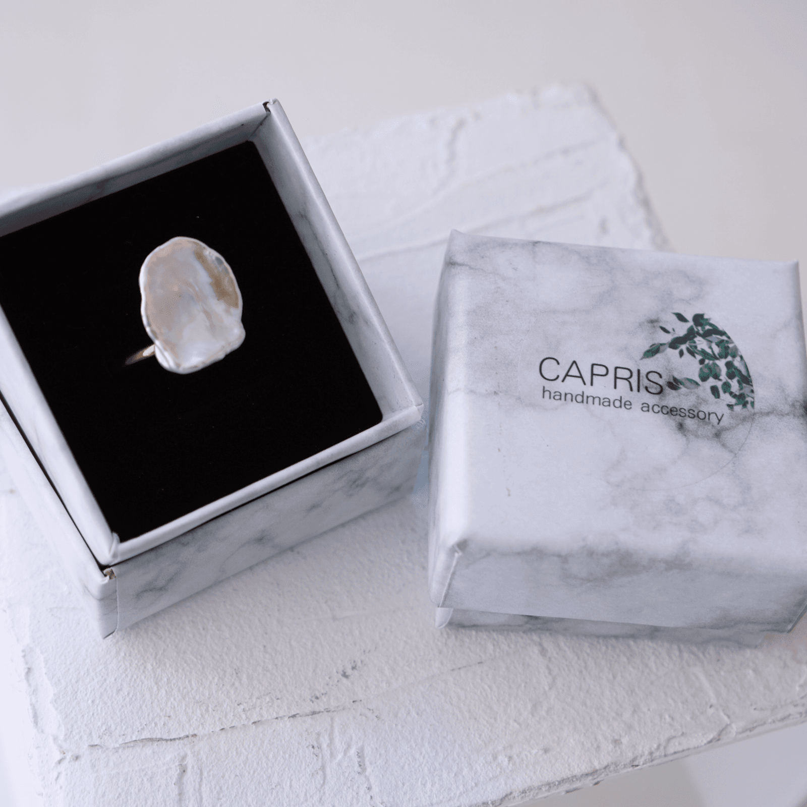 【卒入学/フォーマル】淡水バロックパールの一粒リング【1点もの】 | 9枚目